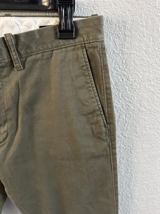 J.Crew Flex Slim Fit Chino Pants Olive Green Men’s 30x30 Stretch Casual - Picture 6 of 14